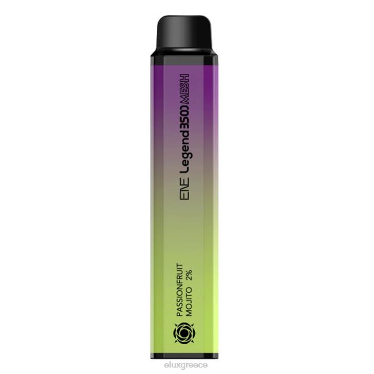 PXRV133 - ELUX vape price μοχίτο φρούτων του πάθους Elux ENE Legend Ατμιστής μιας χρήσης 3500 mesh