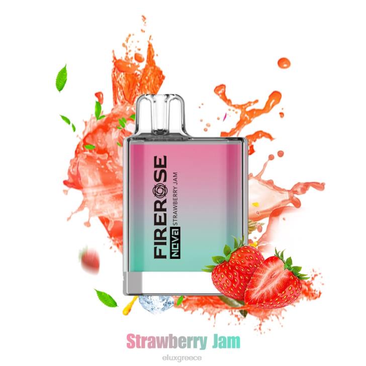 PXRV113 - ELUX vape price μαρμελάδα φράουλα Elux Firerose Nova 600 ρουφηξιές ατμούς μιας χρήσης