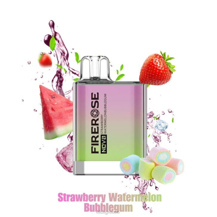 PXRV24 - ELUX reviews vape τσιχλόφουσκα καρπούζι φράουλα Elux Firerose Nova 600 ρουφηξιές ατμούς μιας χρήσης